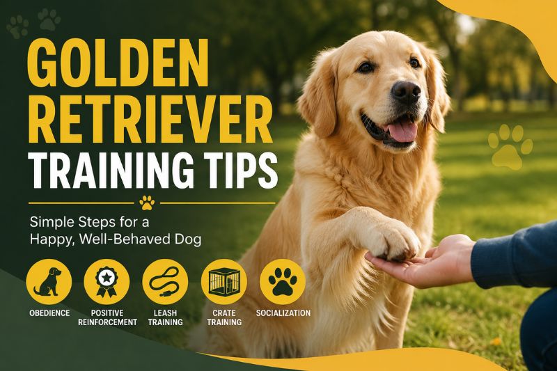 Golden Retriever Training Tips