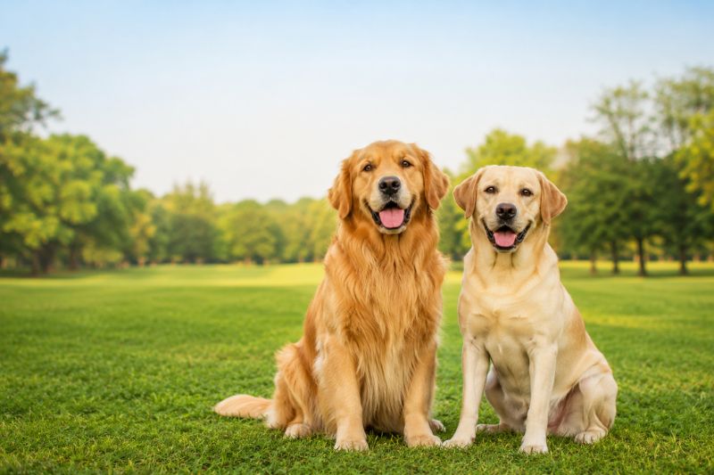 Golden Retriever vs Labrador Retriever